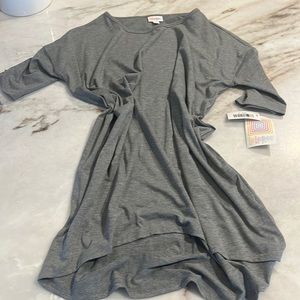 NEW LuLaRoe Gray Irma Top Size S